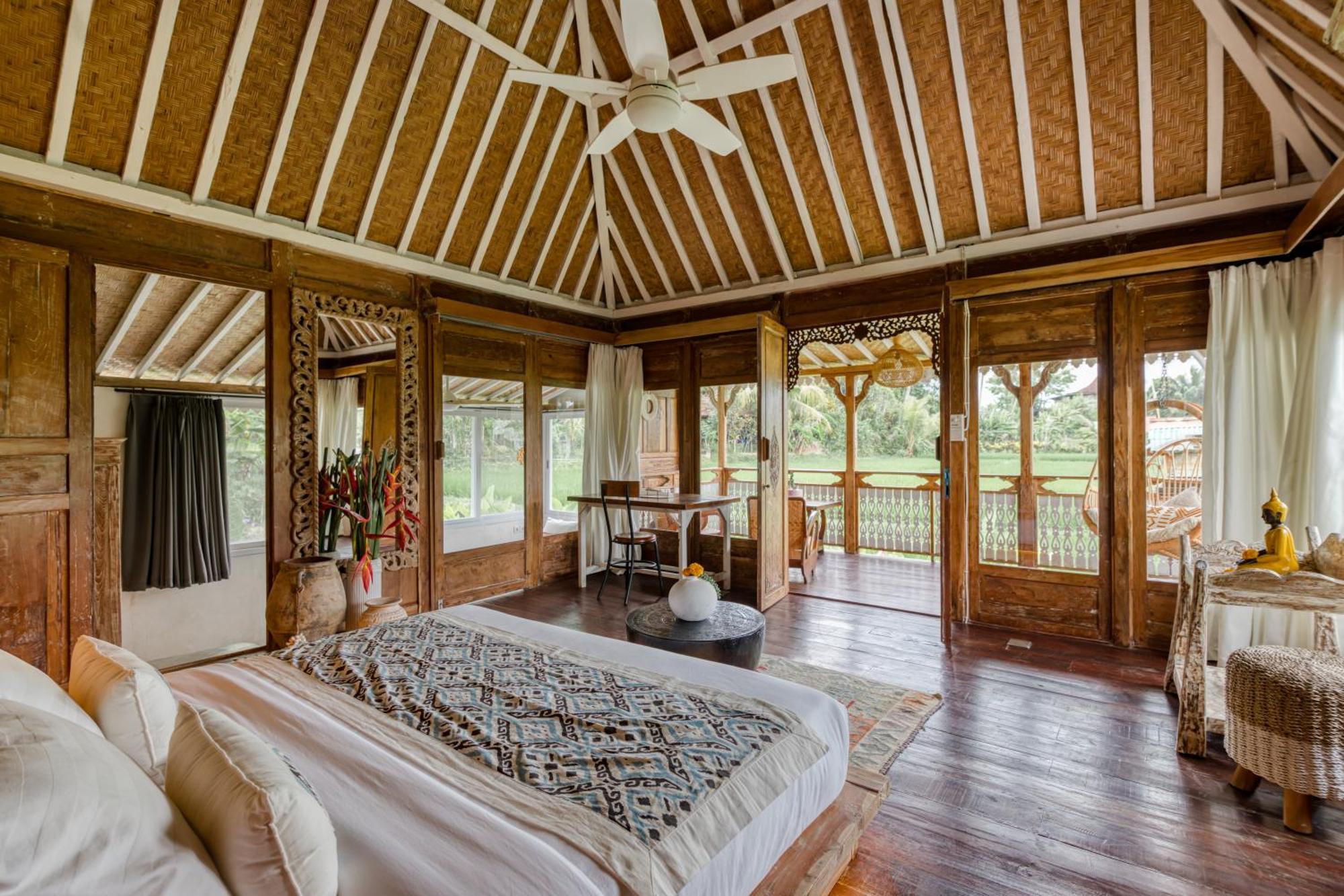 The Rice Joglo Eco-Stay Ubud Eksteriør billede