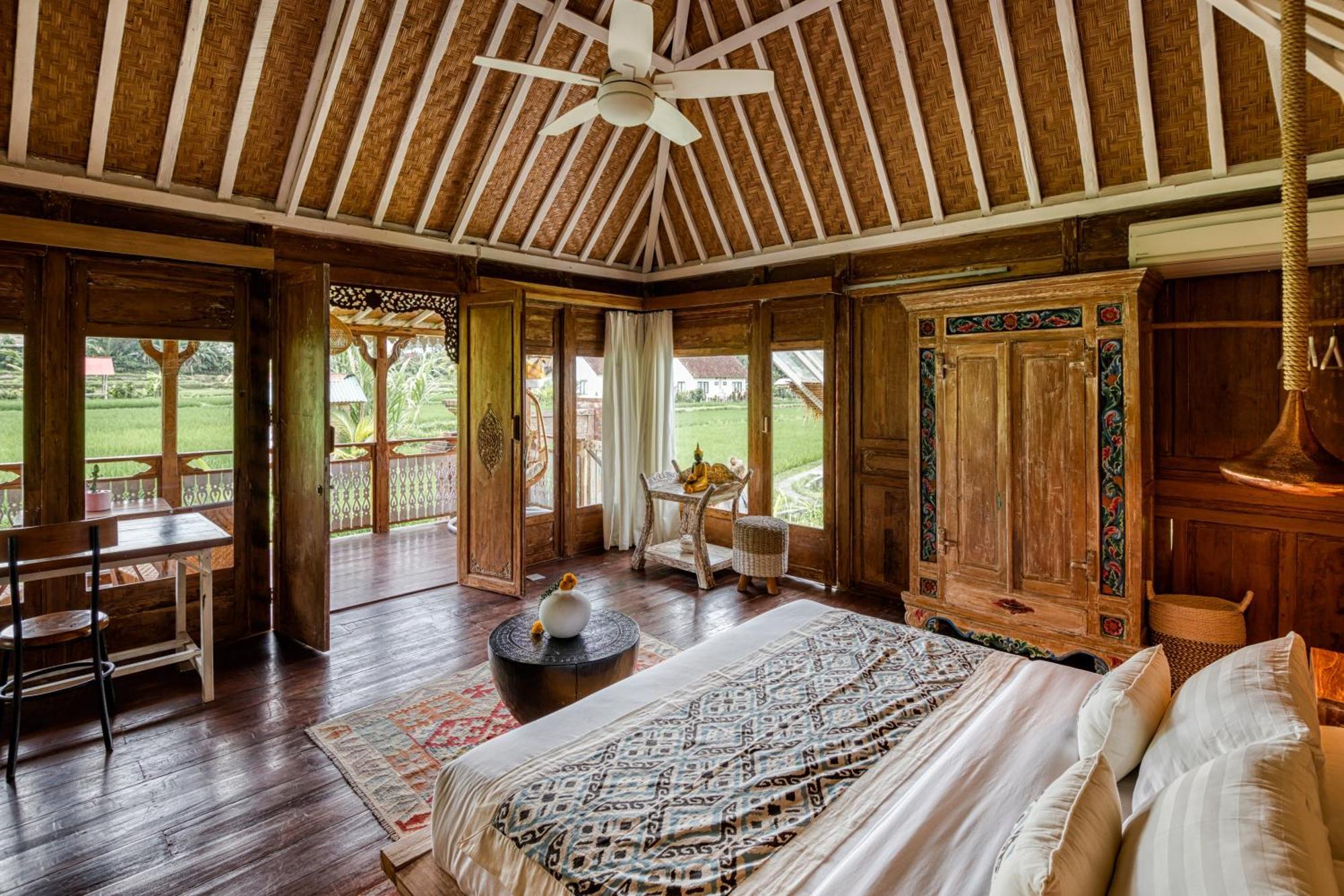 The Rice Joglo Eco-Stay Ubud Eksteriør billede