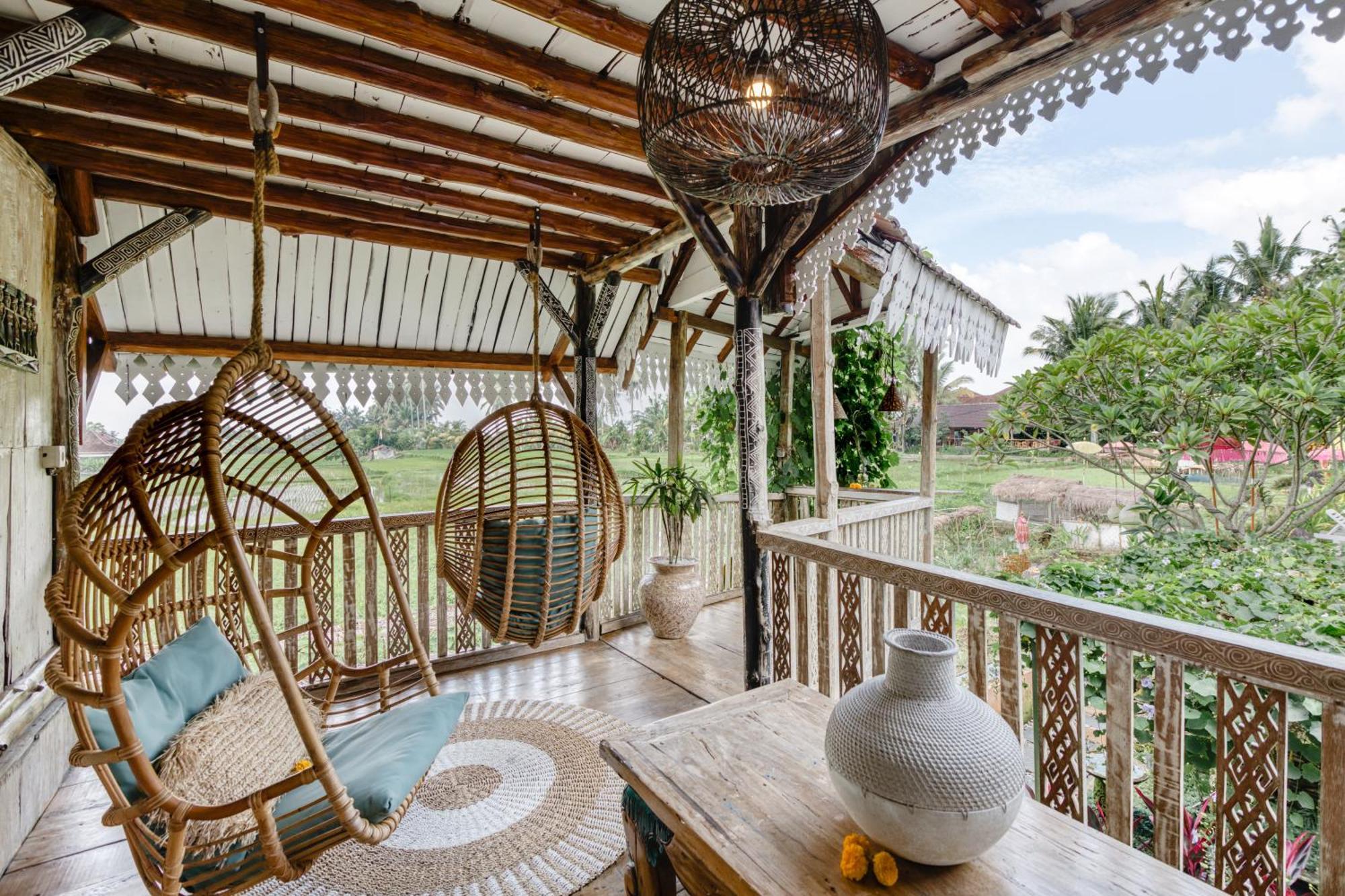 The Rice Joglo Eco-Stay Ubud Eksteriør billede
